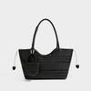 Fashion Handmade Hollow Niche Shoulder Underarm Bag Seaside Beach Woven Bag Large Capacity Portable Tote Bag