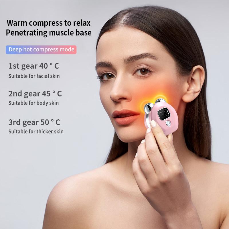 Electric Face Massager Lift Roller Microcurrent Facial Device USB Face Sculpting Tool Micro Current Facial Devices