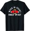 Футболка унисекс When In Doubt Knock 'Em Out Boxing Ko Fighting Champ