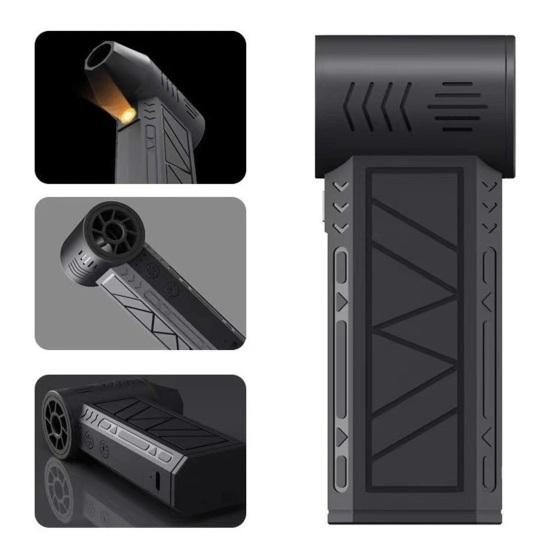 Мини электрический снегоочиститель ручной воздуходув турбовоздуходувка со светодиодом High