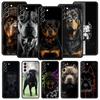 Rottweiler Dog Case For Samsung Galaxy S24 S23 S22 S21 Ultra S20 FE 5G S10 S9 Plus S10E S8 Note 10 20 Silicone Black Phone Cover