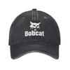 Смешные Аниме B-Bobcat Y2K Строительная Техника Летние Ретро Ковбойские Стиранные Бейсболки Мужские Джинсовые Уличные Модные Кепки Хип-Хоп Кепка с Козырьком