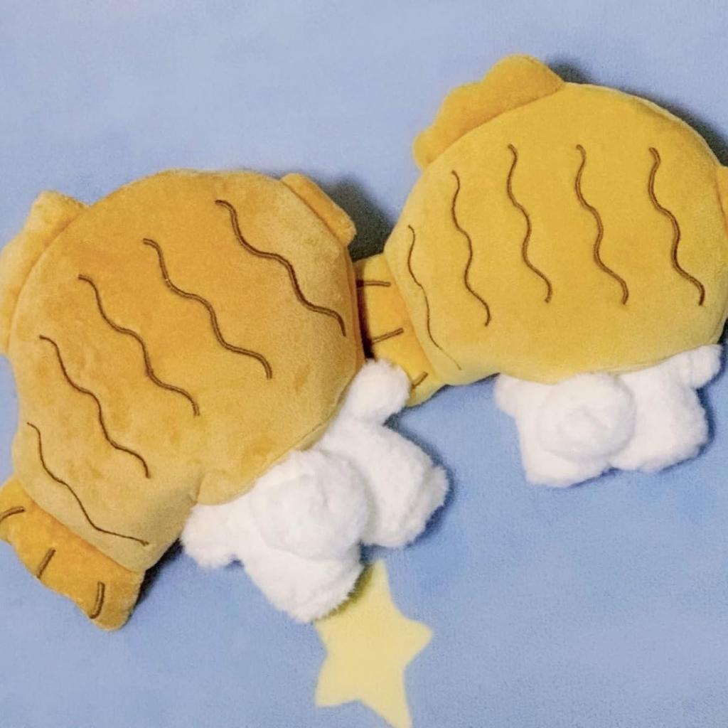 Taiyaki Plush Toy Kigurumi Cap for 10cm Plush Doll, Cotton Doll Clothes [Item]