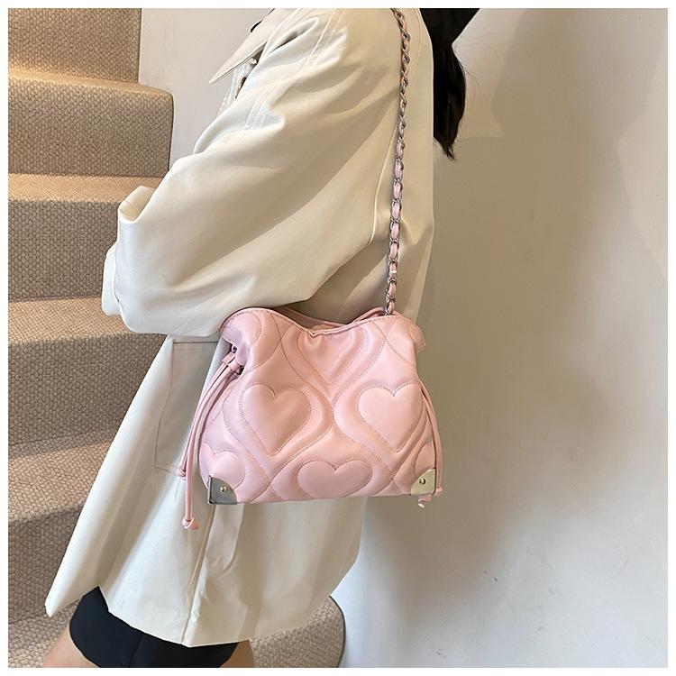 Модная сумка-ведро на осень и зиму, ретро-ромб, простой и нишевый выбор.