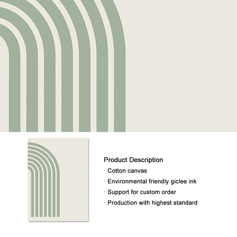 Sage Green Inhale Exhale Abstract Boho Wall Art Холст Картина Скандинавские постеры и принты Настенные картины для декора гостиной