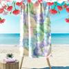 Pastel Starry Fluffy Pattern Beach Towel Beach towel quick-drying for travel outdoor sports jogging beach and swimming