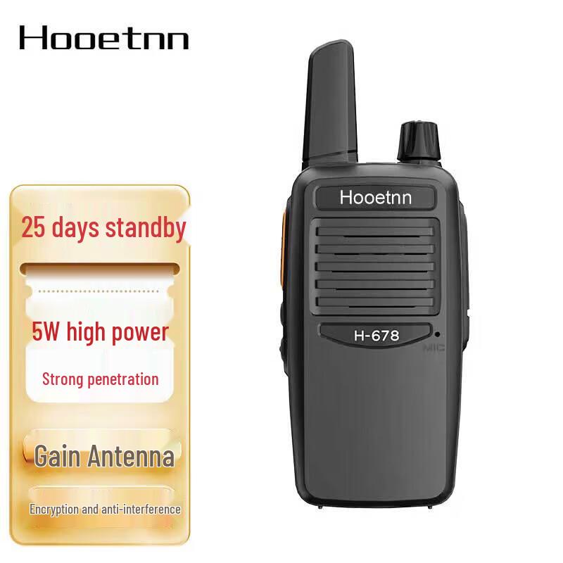 Высокомощная двусторонняя радиостанция Hooetnn (Китайская версия)