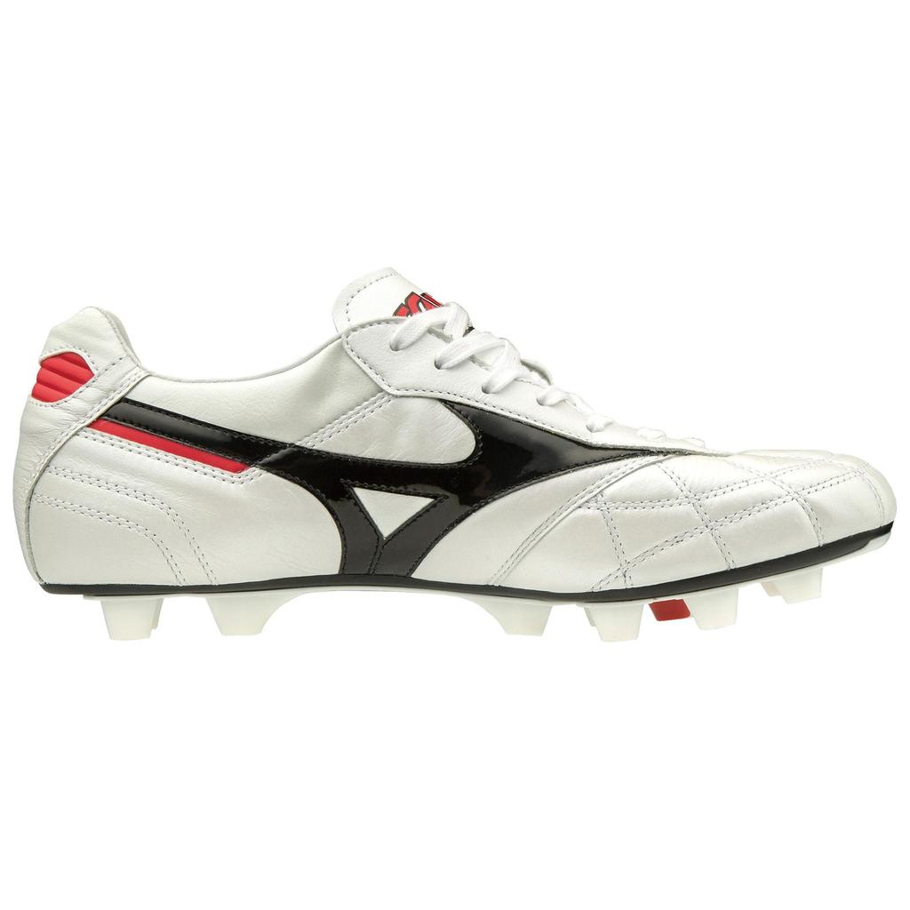 Mizuno Morelia 2 Japan White Black Men Sneakers Chinese-Red P1GA200209