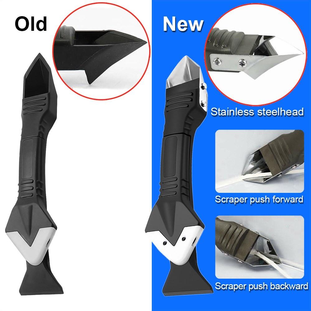 Многофункциональный скребок, комплект съемников, инструменты, аппликатор, силиконовый скребок, чистка стекол, шпатель для удаления герметика, затирки стекла