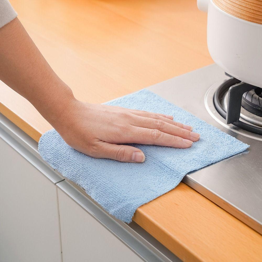 20PCS/Roll Replacement Microfiber Towel Absorbent Kitchen Cleaning Dishcloth