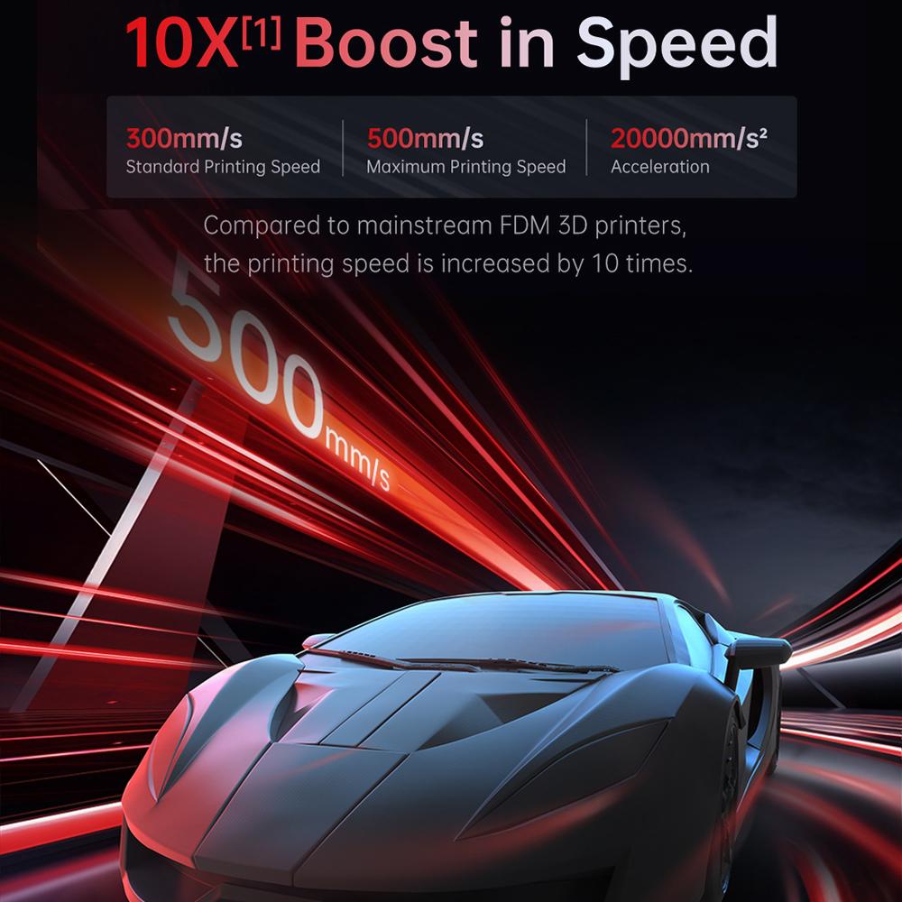 Anycubic Kobra 2 Pro 3D Printer Max. Speed 500mms Support Remote Control and APP Auto Leveling