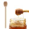 Mini Wooden Honey Spoon Honey Wooden Stir Bar for Honey Jar Supplies Eco-Friendly Long Handle Mixing