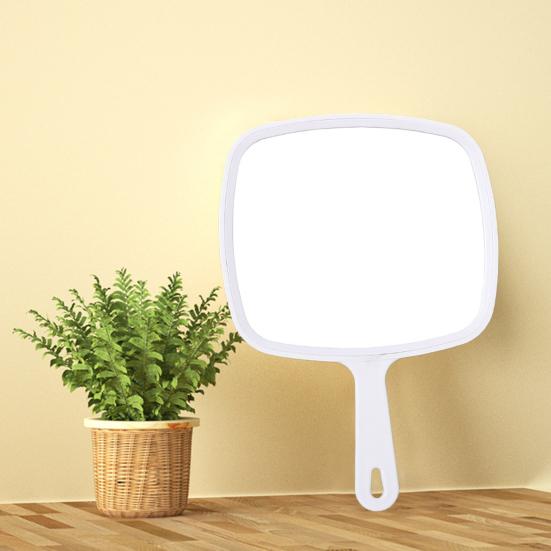 Ясность подвесное очень большое портативное одностороннее ручное зеркало для домашнего салона и путешествий