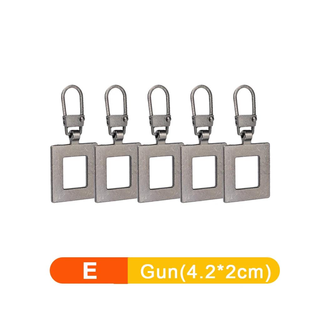 10/1 шт. металлический съемный съемный сменный бегунок молнии для сломанной пряжки дорожная сумка чемодан домашнее хозяйство DIY швейное ремесло