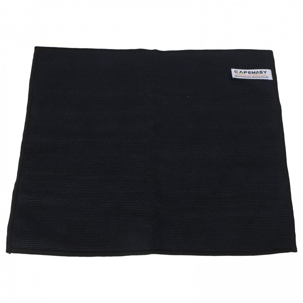 Compact Espresso Cleaning Cloths Set of 4 for Easy Storage and Use