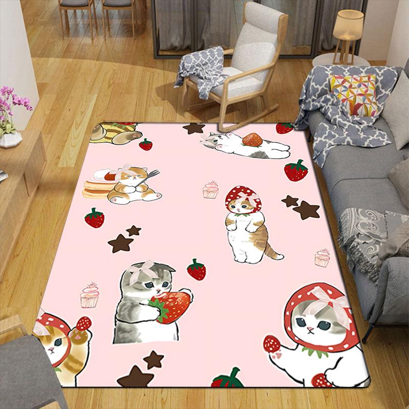 mofusand Rug Floor Mat for Living Room or Bedroom Soft and Comfortable Carpet a Gift for Birthday and Holiday.DFDT261018118
