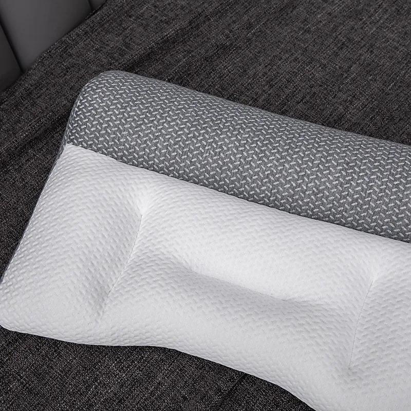 Подушка с антирастяжением для защиты шейного отдела позвоночника, подушка из соевого волокна, домашняя трикотажная хлопковая подушка, оптовая продажа с фабрики CCJ2111-WYY