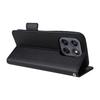 Wallet Case for Moto G67 5G - Leather/PU, Black, With Lanyard