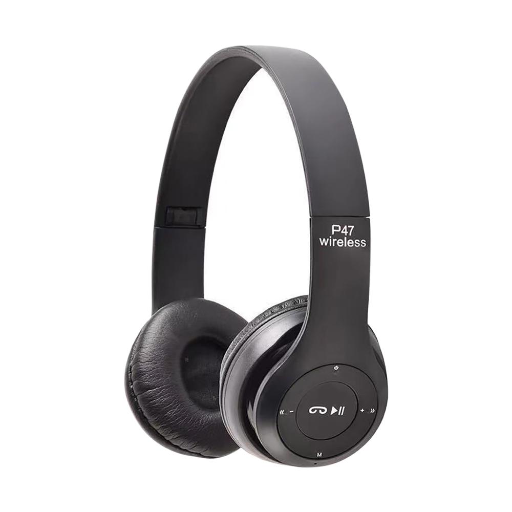 Xiaomi P47 Wireless Bluetooth Headphone With Microphone Foldable Headsets Bass HiFi Sound Music Stereo Earphone For Smart Phone TV Game