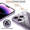 Противоударный силиконовый прозрачный чехол для телефона для iPhone 17Air 16 13 11 12 14 Pro Max Mini Защита объектива Задняя крышка для iPhone 15 PRO XS MAX X XR Puls