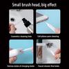 10Pcs/Set Shower Head Cleaning Brush White Small Brush Anti-Clogging Nylon Pore Gap Clean Brush For Phone Hole Kitchen Bathroom