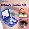 All In One Contact Lenses Kit Contact Lens Case for Eyes Care Kit Holder Contain