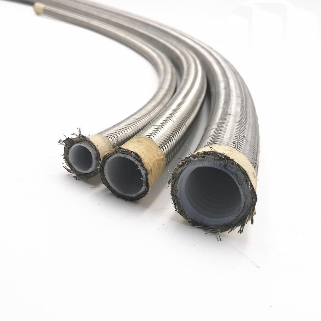 Stainless Steel Braided PTFE Flexible Hose - Acid and Alkali Resistant