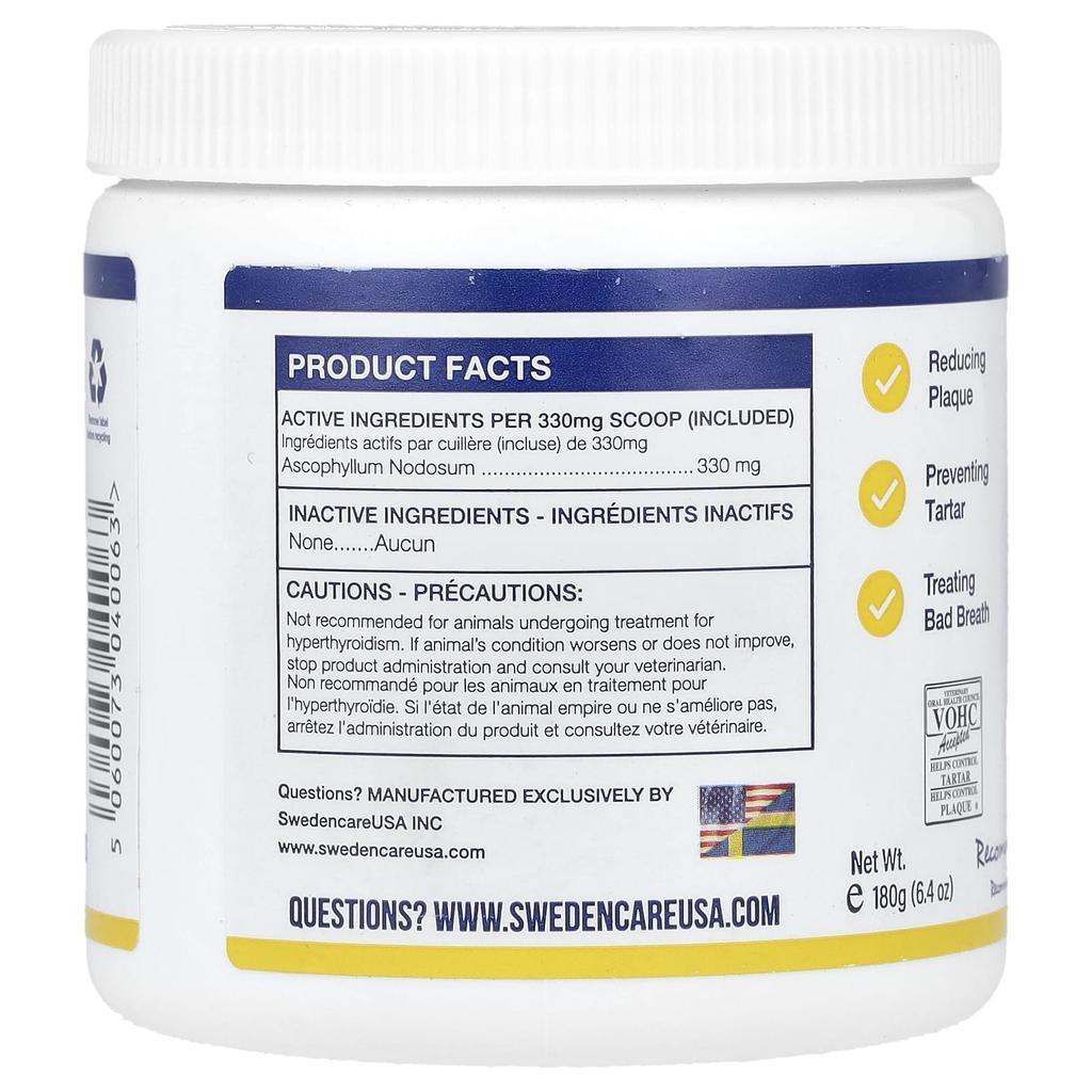 Plaqueoff Powder, 180G(6.4Oz)