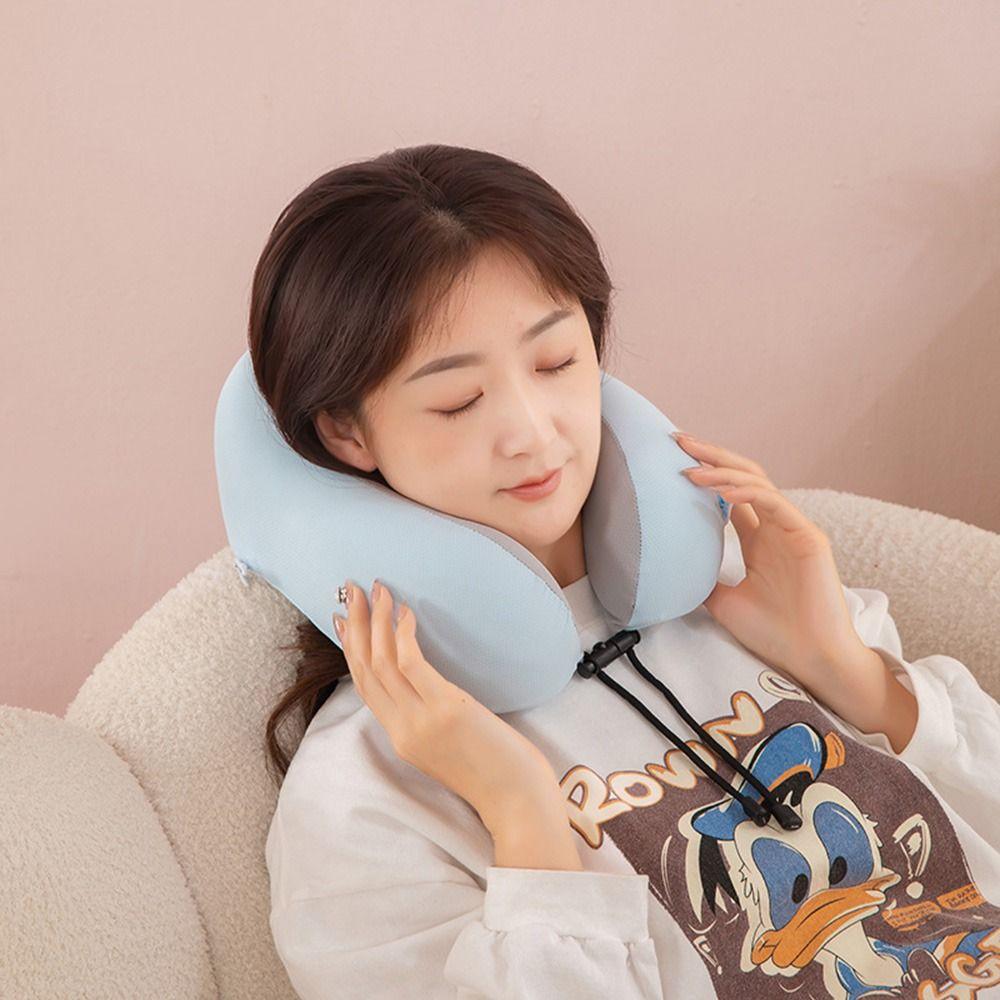 Портативная дорожная U-образная подушка для защиты шеи на 360 градусов, подушка для сна и сна, подушка для шеи, подушка для сна