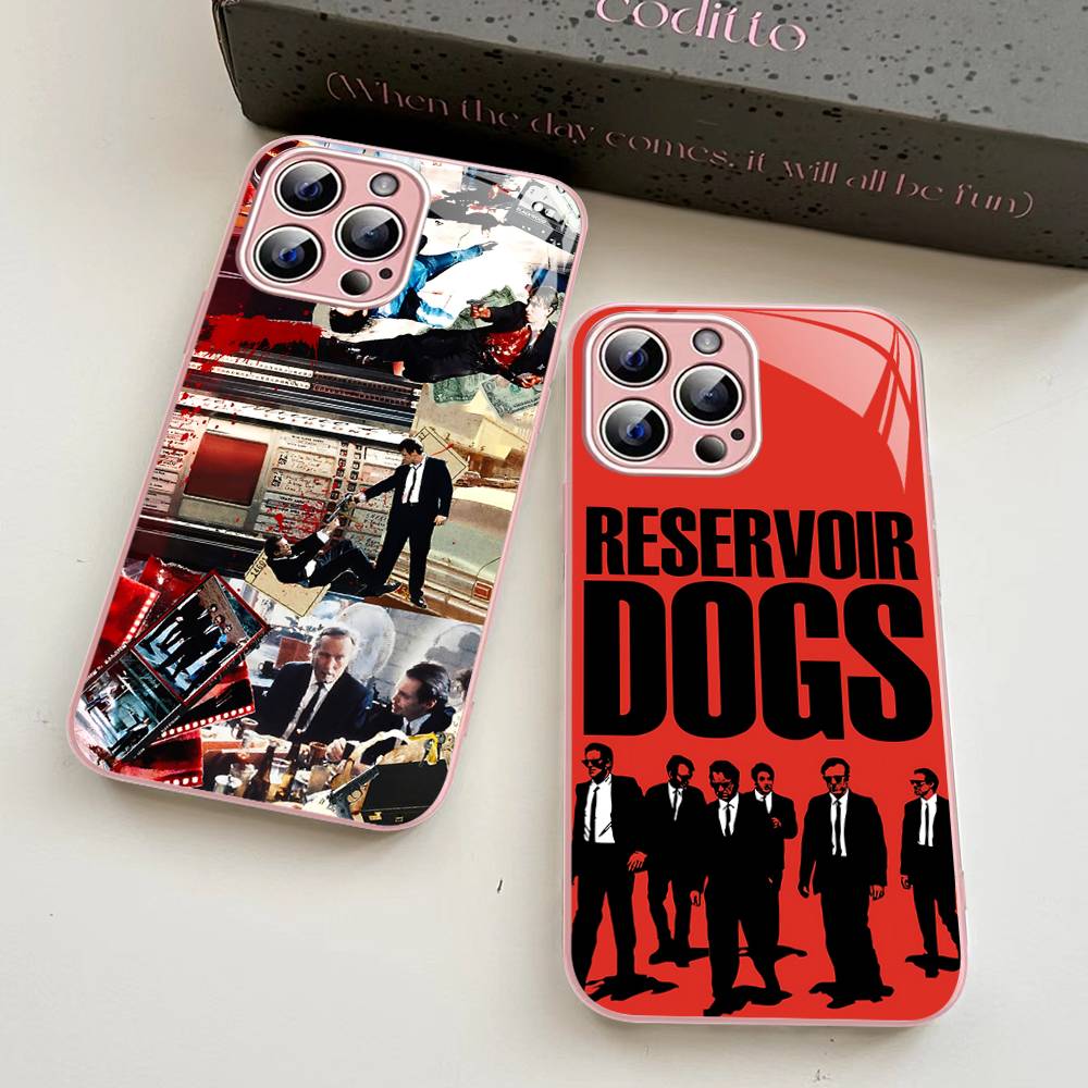 Crime Movie Reservoir-Dog Tempered Glass For Iphone 14 13 12 11 Pro Mini XS MAX 14Plus X XS XR Fundas