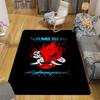 SAMURAI Cyberpunk 2077 Rug Floor Mat for Living Room or Bedroom Soft and Comfortable Carpet a Gift for Birthday and Holiday.NFF0928504