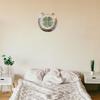 St. Patricks Day Four Leaf Clover Horseshoe Wall Decoration Metal Wall Hanging Pendant Shamrock Hallway Wall Ornaments