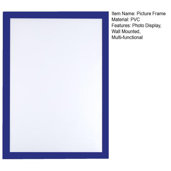 Магнитный держатель для табличек, настенный, самоклеящийся, дисплей, фоторамка, водонепроницаемый, прозрачный ПВХ, держатель для документов для дома, школы, офиса, стены, двери, холодильника