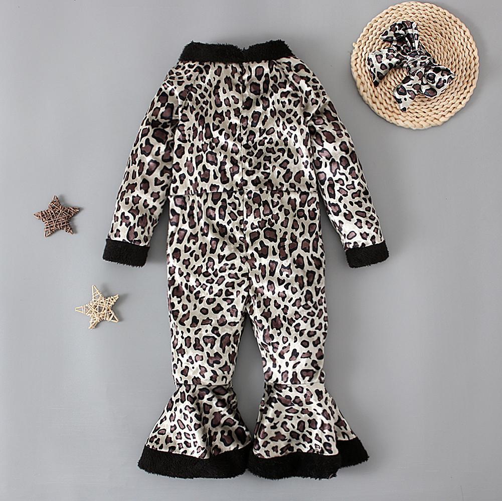 Бархатный плюшевый комбинезон и головные уборы для девочек, рождественская и новогодняя одежда для детей 1–6 лет