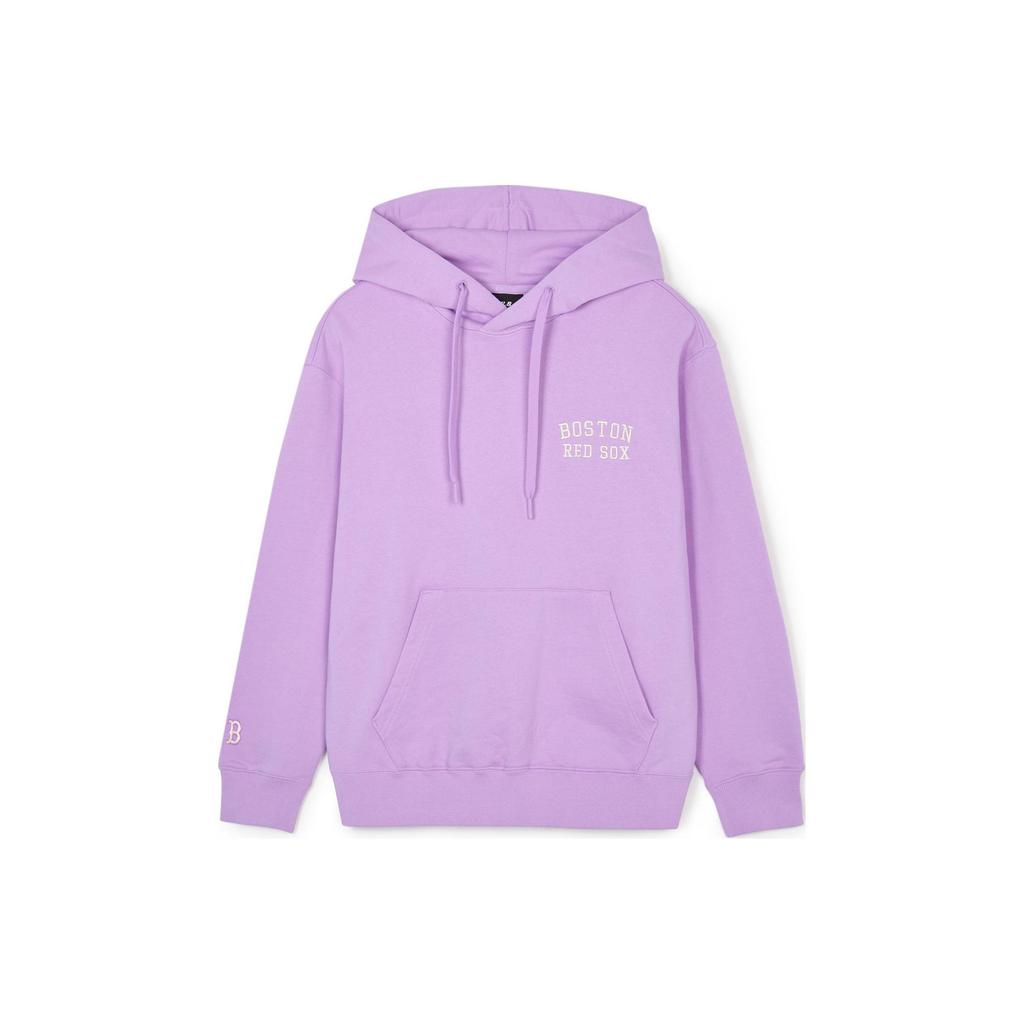 MLB SS24 Boston Red Sox Sweatshirt Unisex Light Lavender Grass 3AHDB1141-43LDL