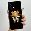 Для Oppo A6 Pro 2025 Модный Чехол для Телефона с Первой Буквой для Пары для Oppo A6 Pro A6Pro 4G 5G Мягкий Силиконовый ТПУ Защитный Чехол для Линзы