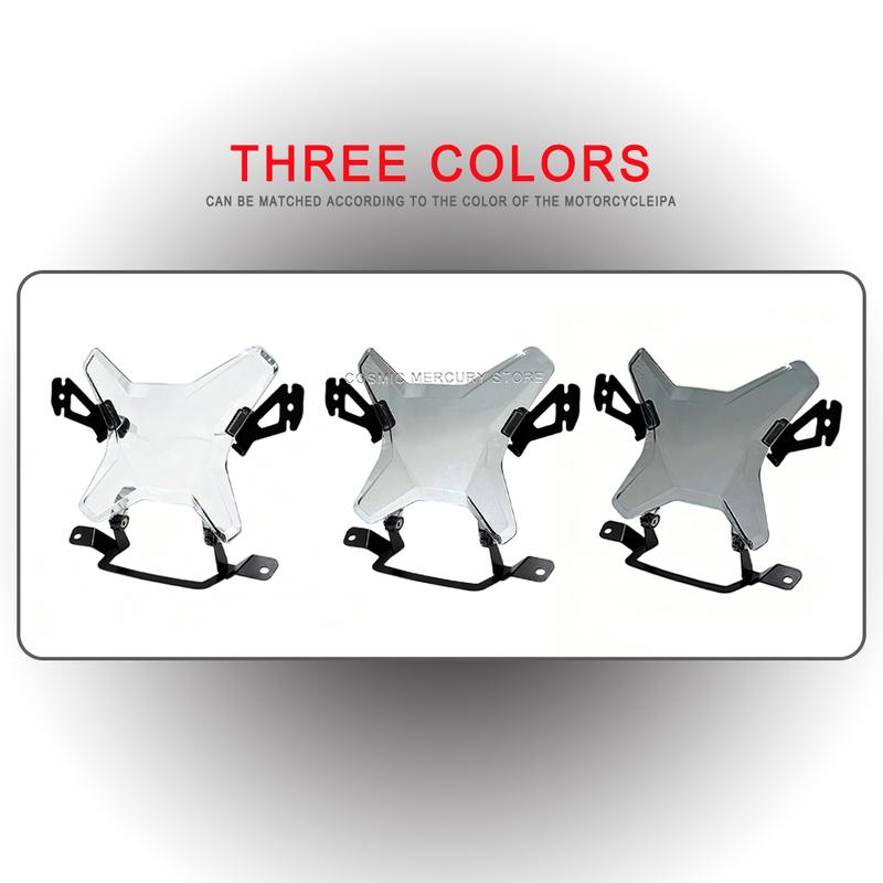 New Motorcycle high-definition waterproof and scratch resistant acrylic headlight protection cove For R1300GS