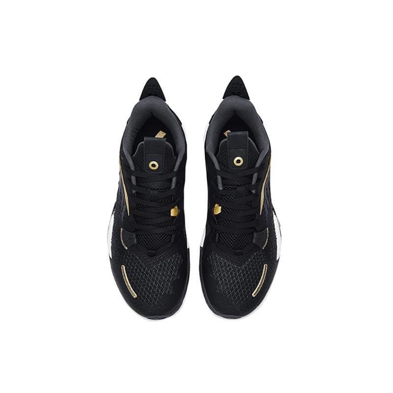 Anta Кроссовки мужские Shock Wave 5 V2 Черно-золотые Серые 112431106S-1