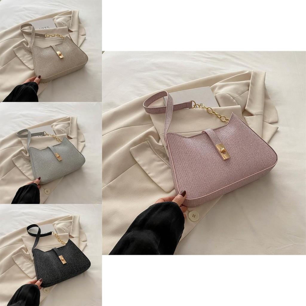Modern Pu Shoulder Bag For Women Fashionable Solid Color Crossbody Bag Ideal For Daily Use