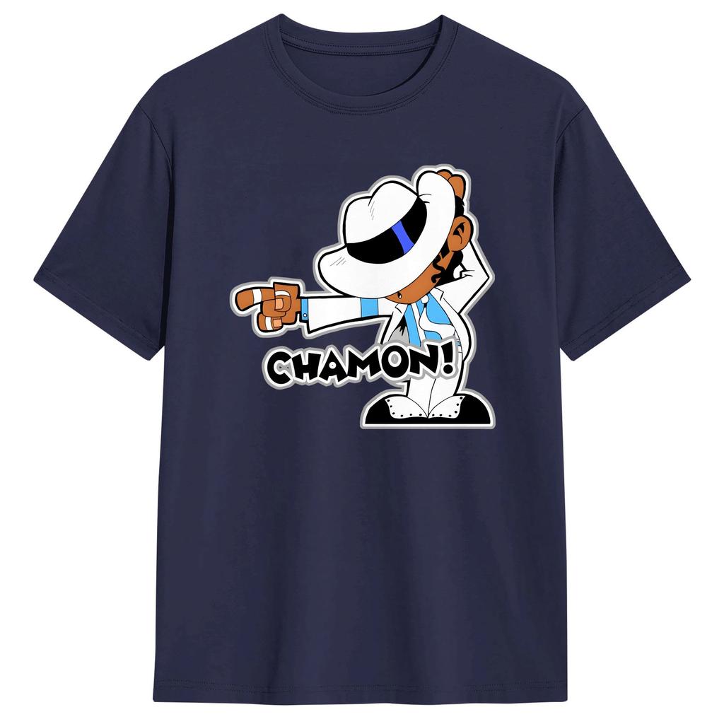 Streetwear TShirt Beach Chamon MMichael JJackson Fashion TShirts Cotton Tee Shirt for Unisex Y2K Retro Short Sleeve Tees
