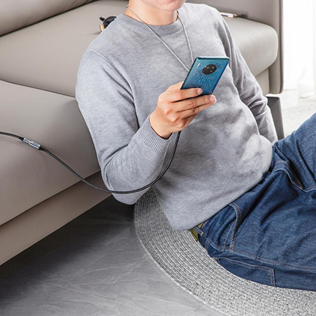 Ugreen Ultimate USB-C to USB-C 100W Fast Charging Cable, 1m, Gray, 10Gbps Data Transfer