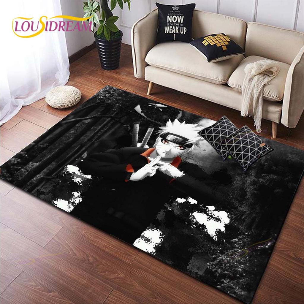 Anime Naruto Carpet Kids Carpets Living Room Tea Table Mats Bedroom Rug Washable Floor Mats Household Area Mat Dinosaur Rug