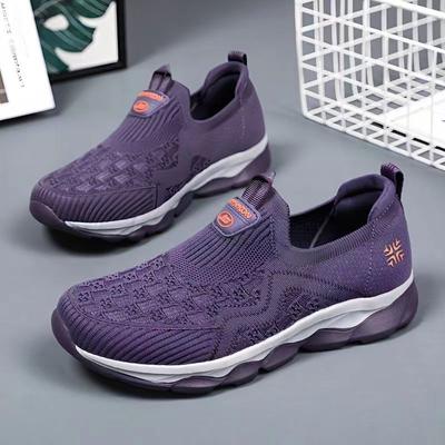 Противоскользящая дышащая женская спортивная обувь с мягкой подошвой и легкая женская прогулочная обувь