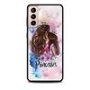 Мама и Девочка Мальчик Черный Чехол для Samsung Galaxy S23 S22 Ultra Чехлы S21 S20 FE S10 S9 S8 Plus S10e S7 Силиконовый Чехол для Телефона