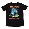 Megadeth Unisex Adult Contaminated Back Print T-Shirt