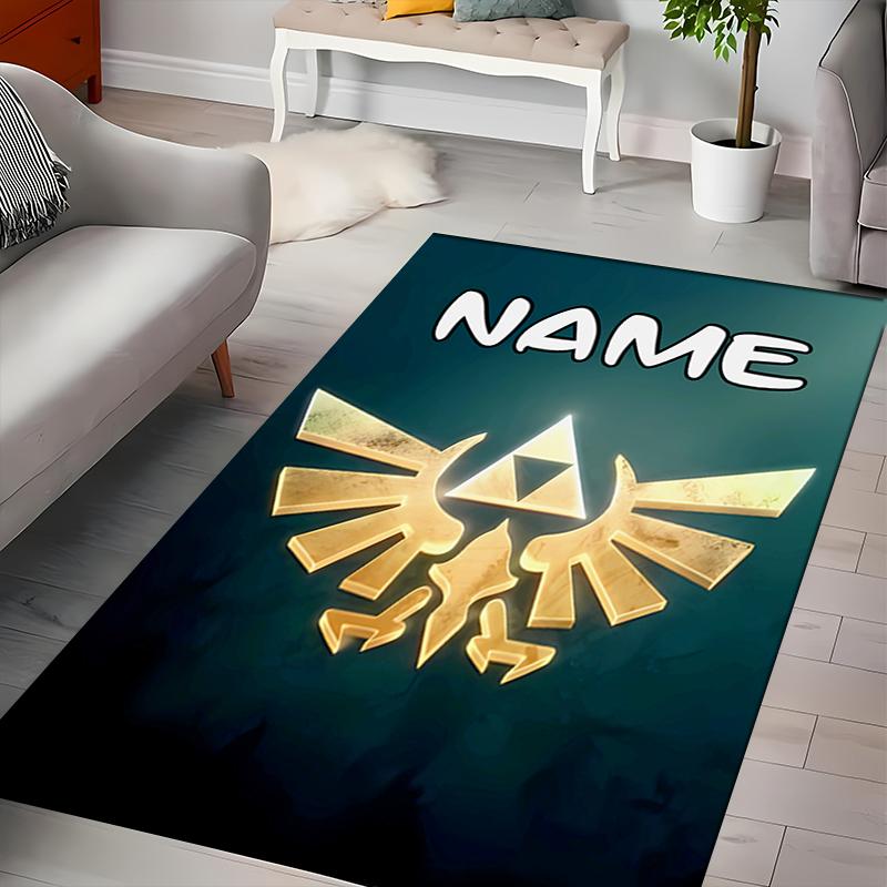 Custom personalization The Legend of Zelda Breath of the Wild Area Rug - Perfect For Kitchen, Bathroom,Laundry Room Decor Large Size Available,Gift Al