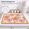 Washable Dining Pad Kitchen Placemat Drying Mats New Tableware Mat Bathroom Countertop Mat