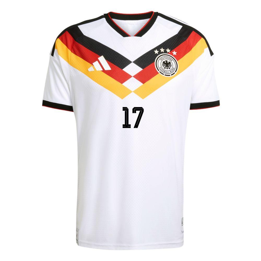 Adidas DE National Team Soccer Jerseys Unisex White Moderate JN2066-17