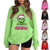 Women's Fashion Lightweight Long Sleeve Pullover Christmas Hoodie