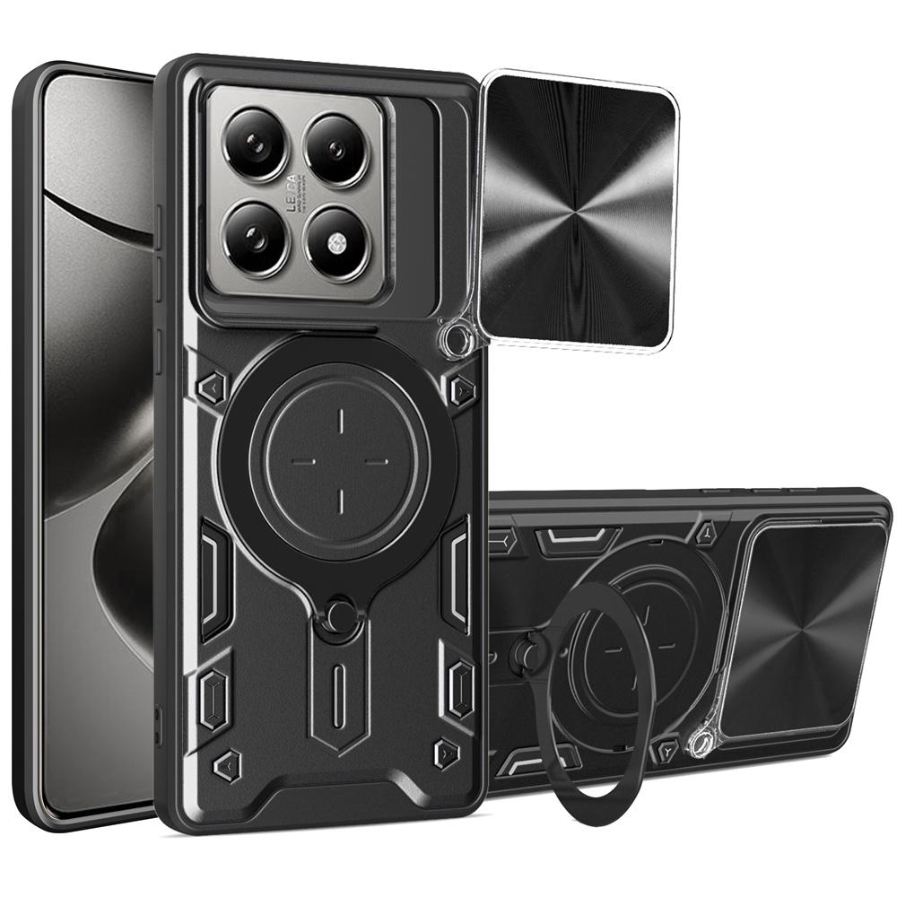 Магнитный матовый чехол для телефона Xiaomi 14T 13T 12T 11T 14 13 12 Pro Противоударный бронированный чехол для Xiaomi 14 13 12 11 Lite Ultra Funda